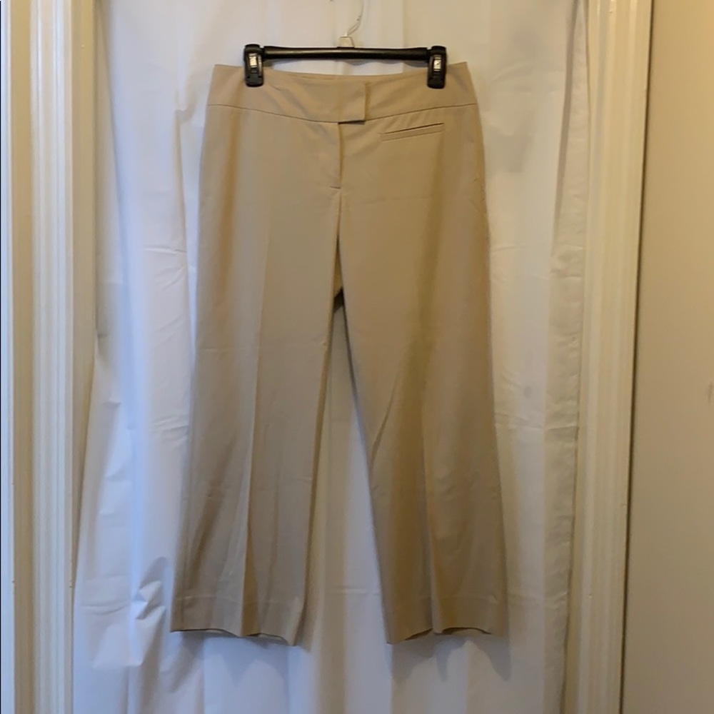 The Limited Sz6 Beige Dress Crop/Ankle Pants